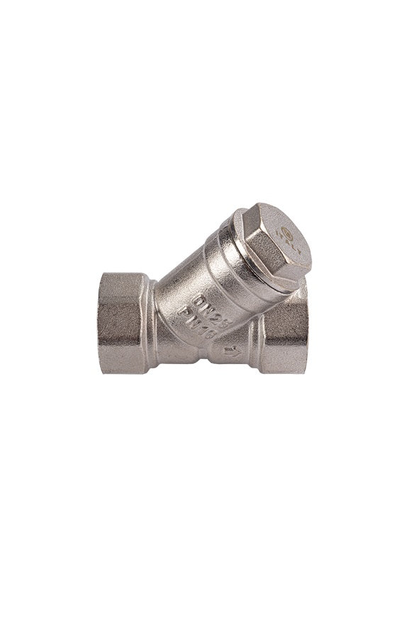 Lubritek Siebfilter, vernickelt F-F 1/2"