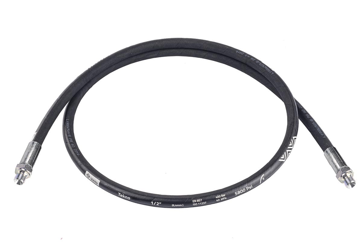 Lubritek Aufrollerschlauch – Luft & Wasser 28 bar – 3/8" · F3/8"–M3/8" BSP