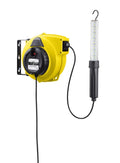 Lubritek ES-260L – Kabelaufroller mit LED-Handleuchte – 15 m, 12/24 V