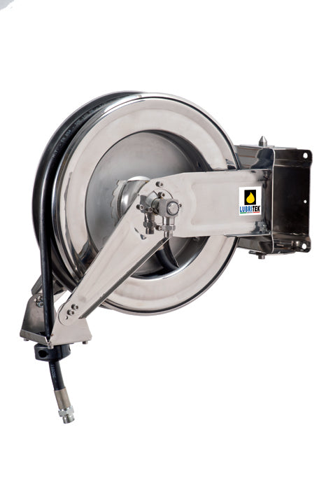 Lubritek FX-560 – Schwenkbarer automatischer Schlauchaufroller – Luft/Wasser, 20–28 bar