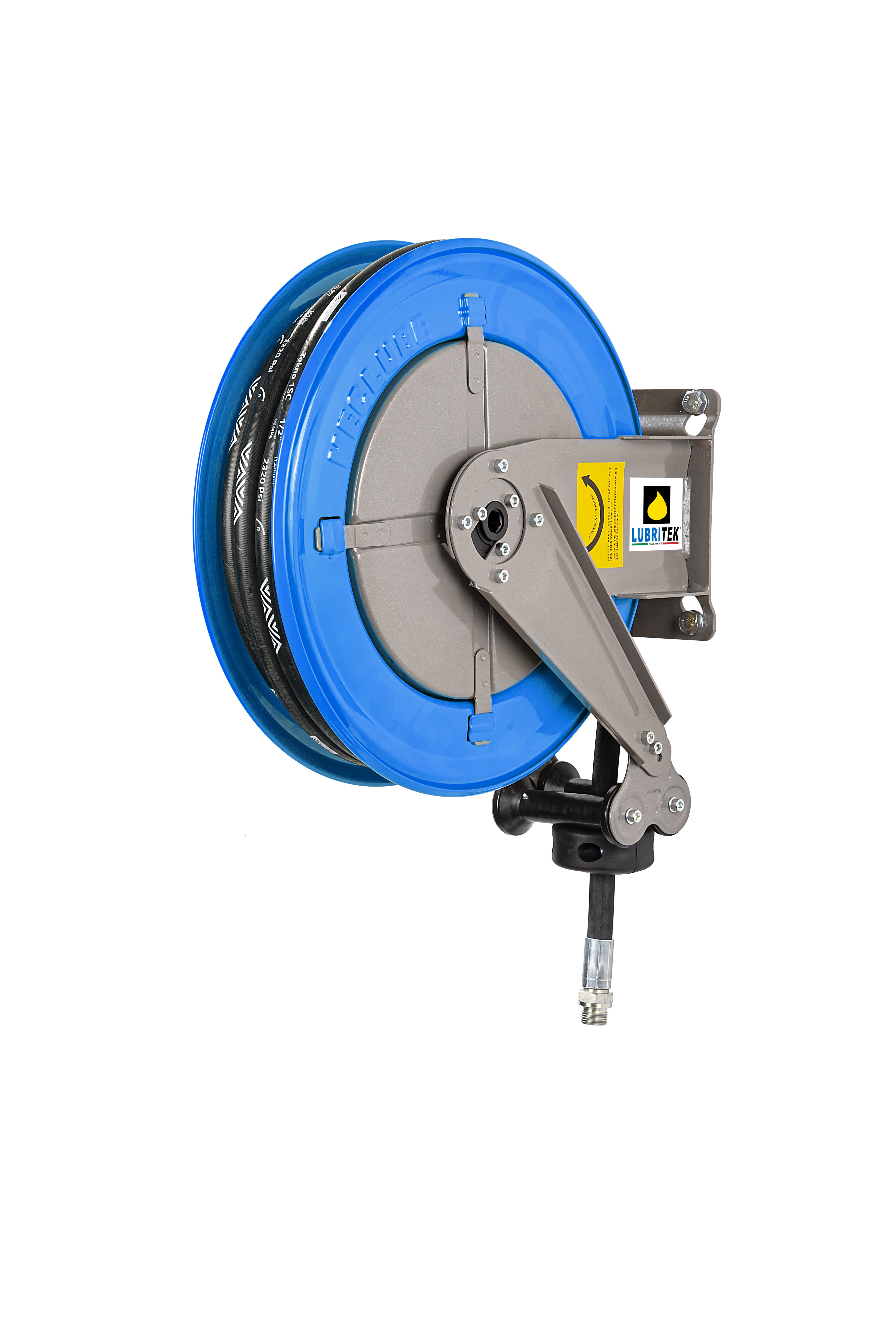 Lubritek F-400 – Fester automatischer Schlauchaufroller – Frostschutz / AdBlue®, 160 bar
