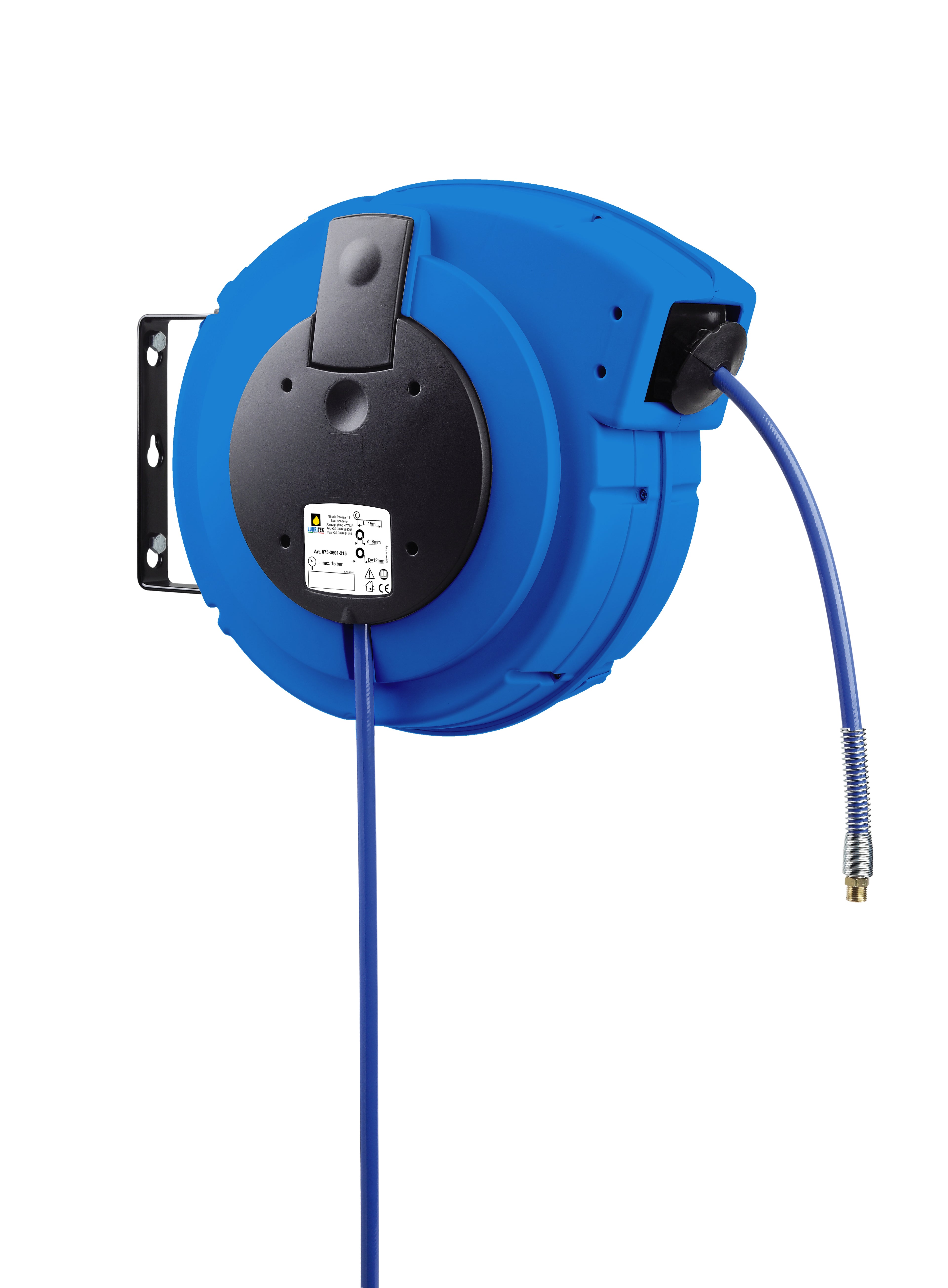 Lubritek FX-560 – Schwenkbarer automatischer Schlauchaufroller – Luft, 10–20 bar