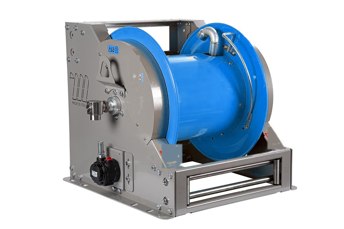 Lubritek FP-601 – Industrie, pneumatisch – Wasser 150 °C, 200 bar – Trommelbreite 330 mm