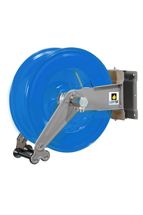 Lubritek F-560 – Schwenkbarer automatischer Schlauchaufroller – Luft/Wasser, 20–28 bar
