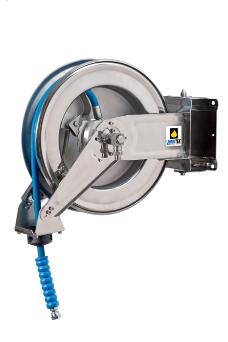 Lubritek FX-560 – Schwenkbarer automatischer Schlauchaufroller – Wasser 150 °C