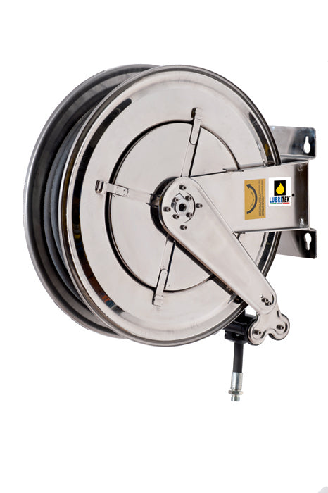 Lubritek FX-550 – Fester automatischer Schlauchaufroller – Luft/Wasser, 20–28 bar