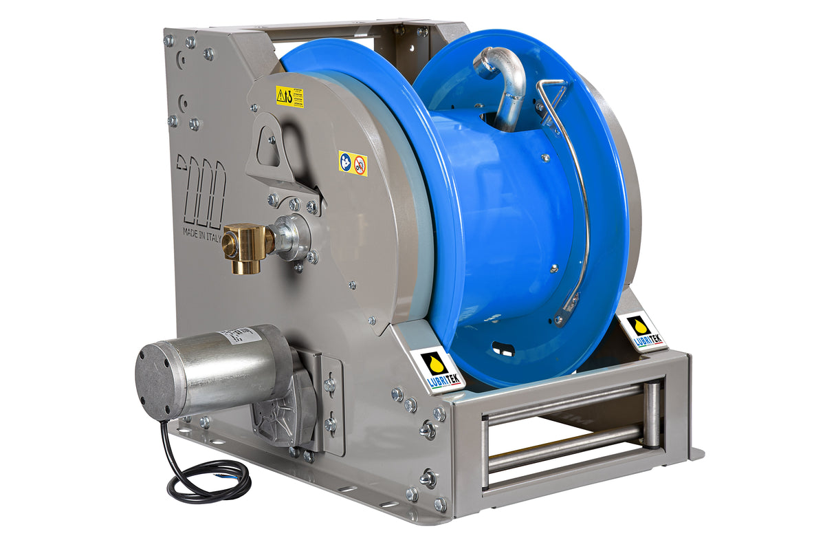 Lubritek FE-603 – Industrie, 24 V elektrisch – Fett 300 bar – Trommelbreite 550 mm