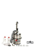 Lubritek Bremsen- und Kupplungsentlüfter Edelstahl – drei Kammern, 6 l, mit Adaptersatz Mod. 1-4-6-9-18-25