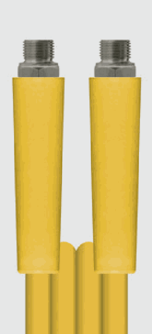 R+M Schaum- und Vorsprühschlauch – Gelb AGR 1/2" · 2,5 m