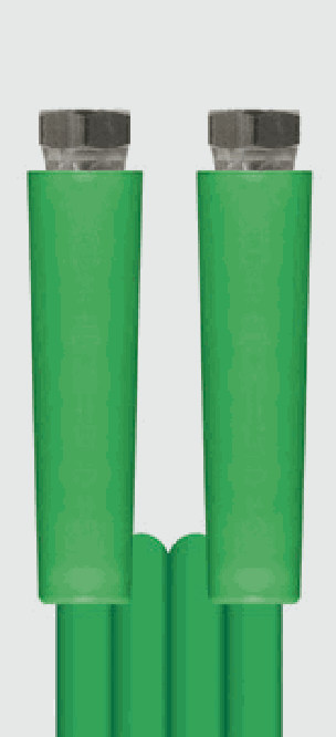 R+M Schaum- und Vorsprühschlauch – Grün DKR 1/2" · 2,5 m